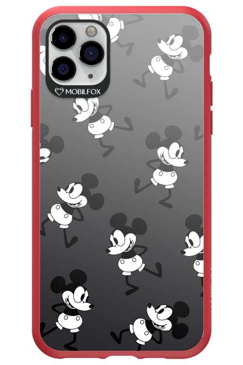 Iconic Mouse (antracite pattern) - Apple iPhone 11 Pro Max