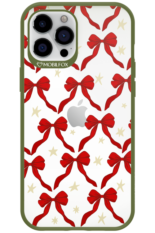 Bow & Stars (Transparent) - Apple iPhone 12 Pro Max