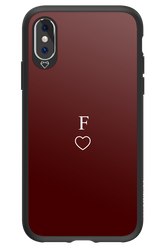F Burgundia 2.0 - Apple iPhone XS