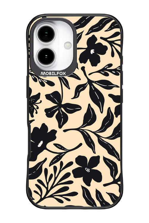 Black Flowers 2.0 - Apple iPhone 17