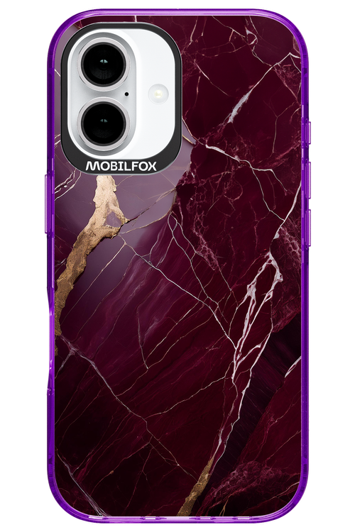 Burgundy Marble - Apple iPhone 16