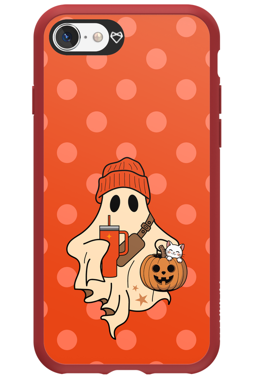 Ghost Girl (Orange) - Apple iPhone SE 2020