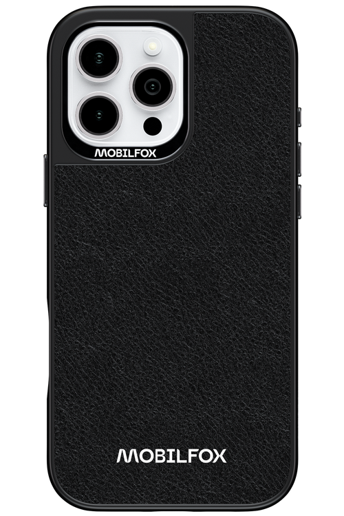 Logo White Leather 2.0 - Apple iPhone 16 Pro Max