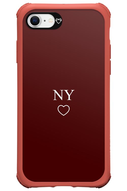 NY Burgundia 2.0 - Apple iPhone SE 2022