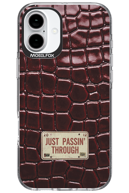 Just passin through 2.0 - Apple iPhone 16 Plus
