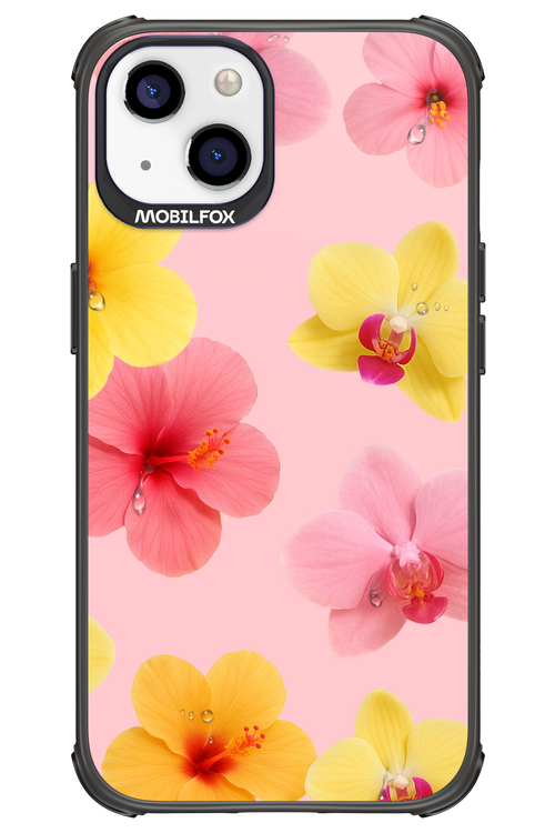 Sunset Flowers - Apple iPhone 13