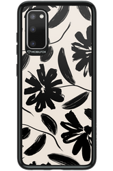 Monochrome Flowerss 2.0 - Samsung Galaxy S20