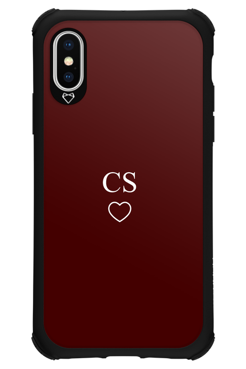 CS Burgundia 2.0 - Apple iPhone X