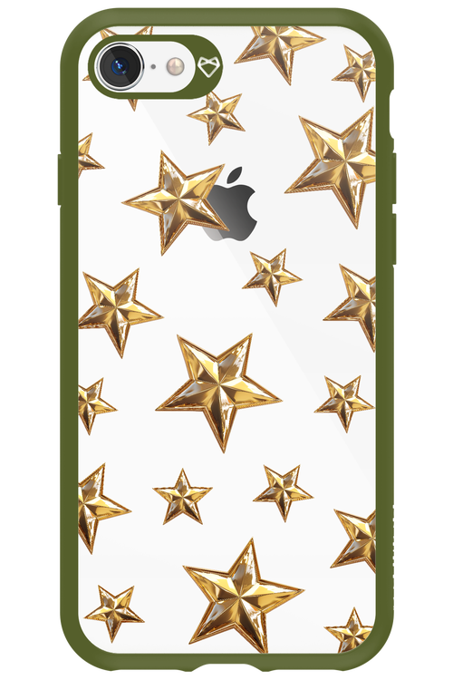 Gold Stars - Apple iPhone 8