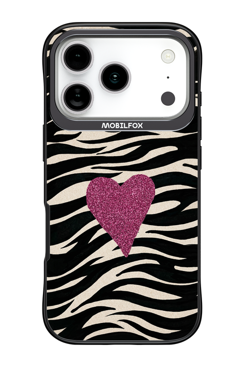 Zebra Heart 2.0 - Apple iPhone 17 Pro