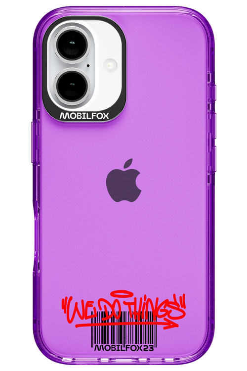 We Do Barcode - Apple iPhone 16