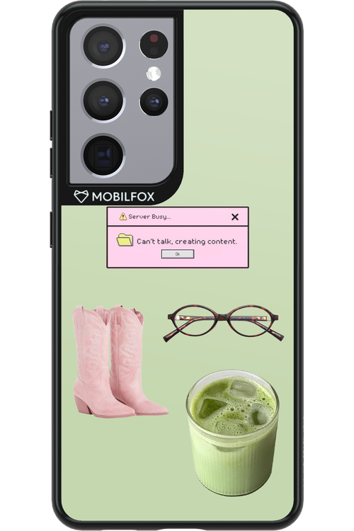 Matcha Babe - Samsung Galaxy S21 Ultra