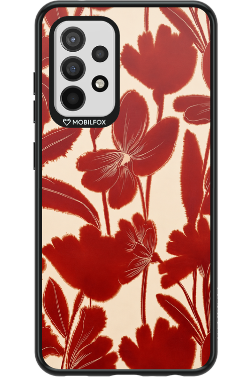 Burgundy Flowers 2.0 - Samsung Galaxy A52 / A52 5G / A52s