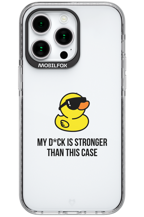 My D_ck (Transparent) 2.0 - Apple iPhone 15 Pro Max