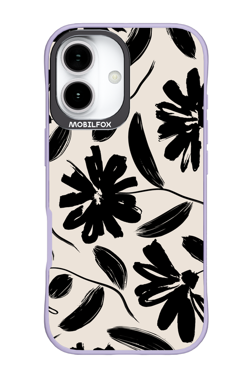 Monochrome Flowerss 2.0 - Apple iPhone 17