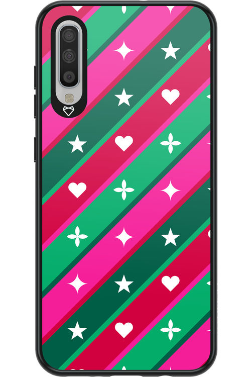 Christmas Stripes - Samsung Galaxy A70