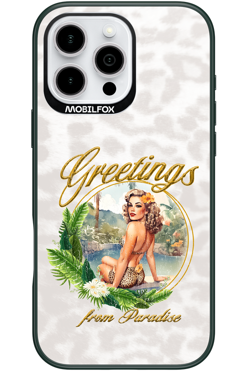 Greetings from Paradise - Apple iPhone 16 Pro Max