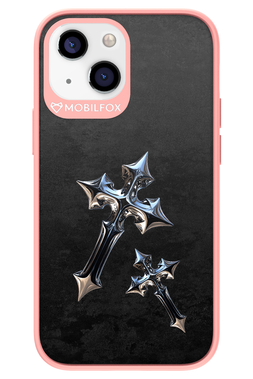 Chrome Crosses - Apple iPhone 13 Mini