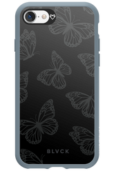 Black Butterflies - Apple iPhone SE 2022