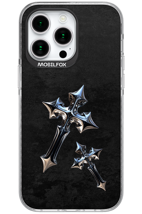 Chrome Crosses - Apple iPhone 15 Pro Max