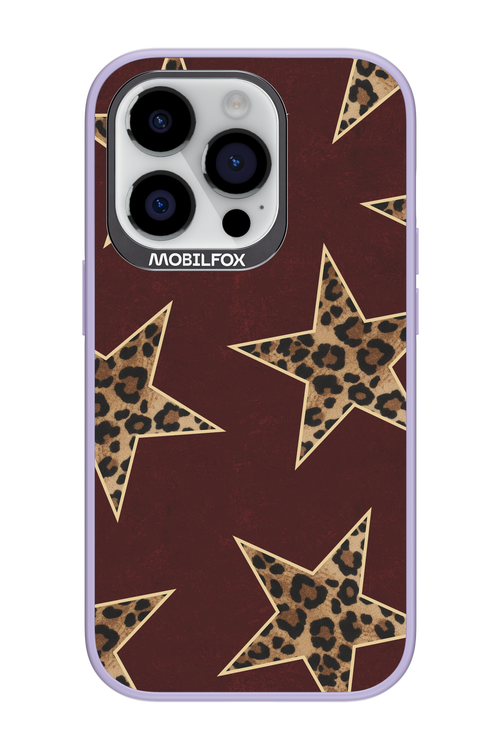 Wild Stars Burgundy - Apple iPhone 14 Pro
