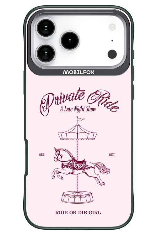 Private Ride 2.0 - Apple iPhone 17 Pro Max
