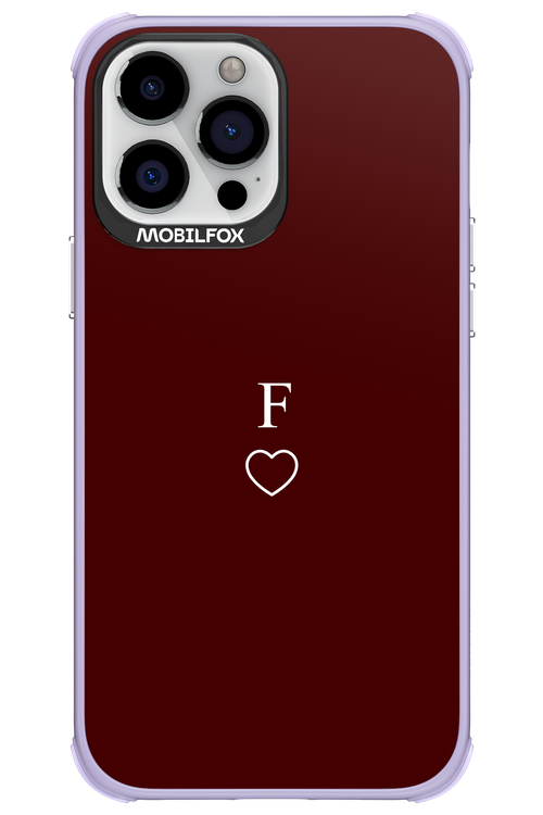 F Burgundia 2.0 - Apple iPhone 13 Pro Max
