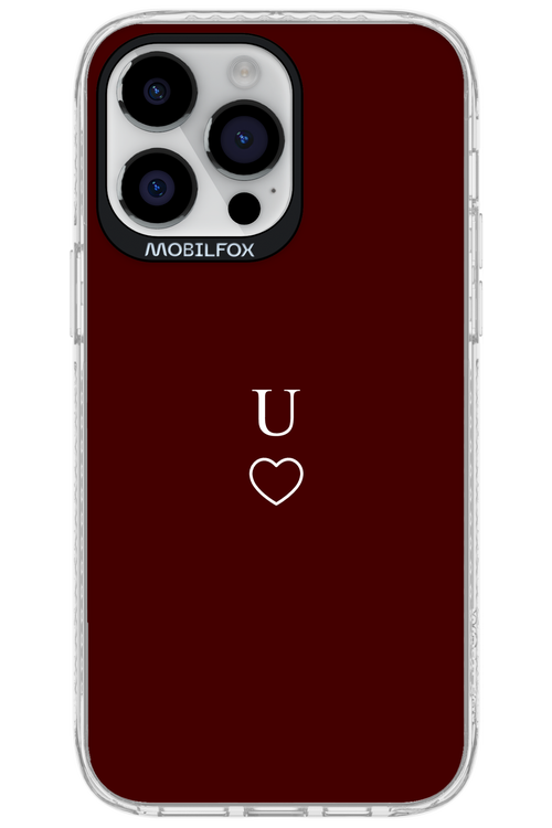 U Burgundia 2.0 - Apple iPhone 14 Pro Max