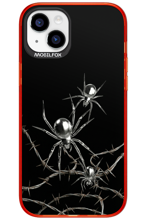 Silver Spiderz 2.0 - Apple iPhone 15 Plus
