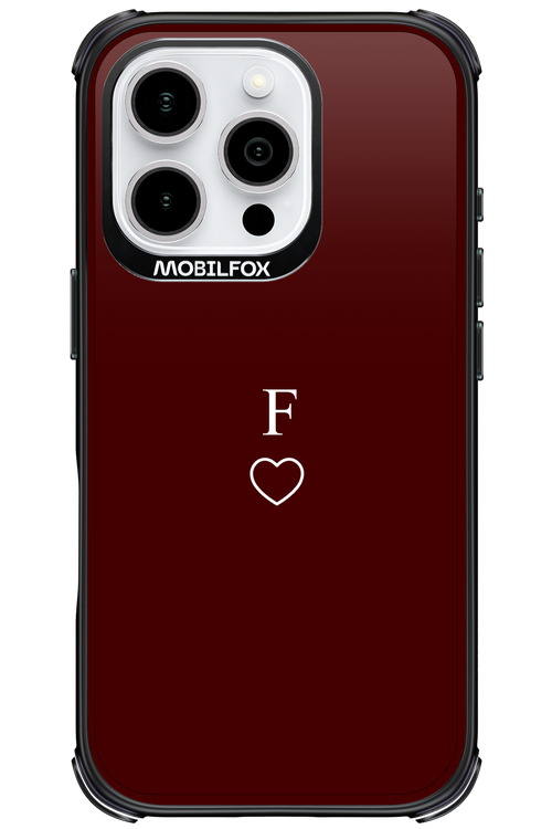 F Burgundia 2.0 - Apple iPhone 16 Pro