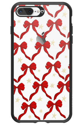 Bow & Stars (Transparent) - Apple iPhone 8 Plus