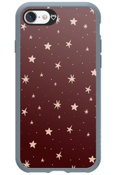 Burgundy Stars - Apple iPhone SE 2020