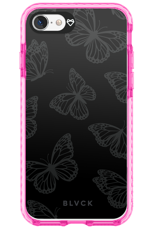 Black Butterflies - Apple iPhone 8