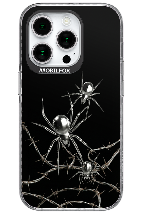 Silver Spiderz 2.0 - Apple iPhone 15 Pro