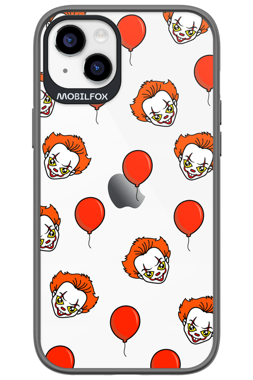 Mystery Clown (Transparent) - Apple iPhone 14 Plus
