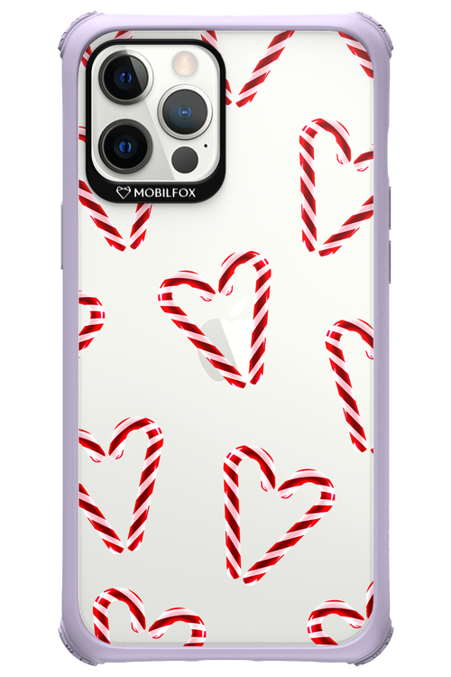 Candy Cane Hearts - Apple iPhone 12 Pro Max