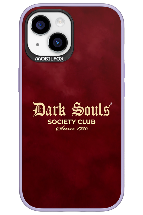 Dark Souls (Burgundy) - Apple iPhone 15