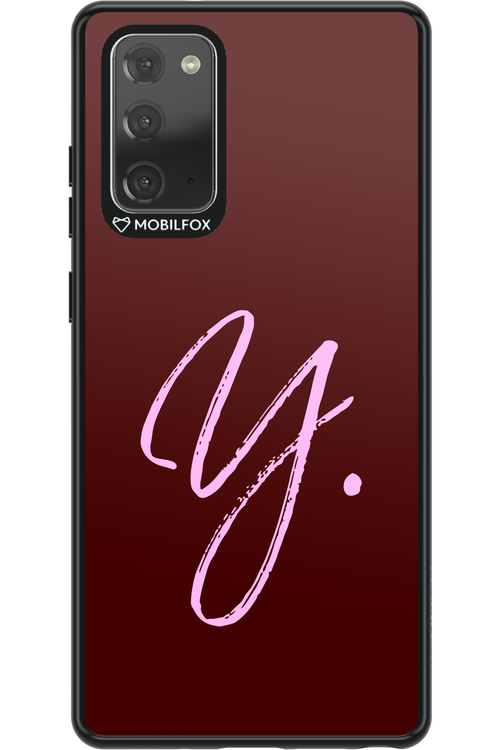(Dark Blush) Y 2.0 - Samsung Galaxy Note 20