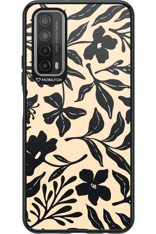 Black Flowers 2.0 - Huawei P Smart 2021