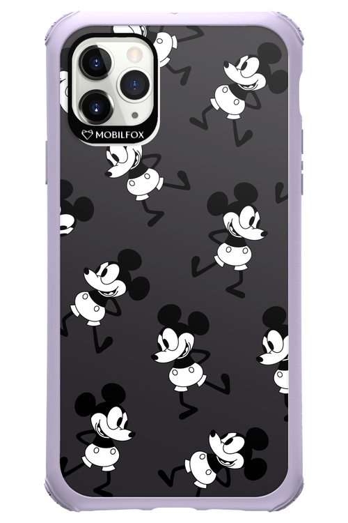 Iconic Mouse (antracite pattern) - Apple iPhone 11 Pro Max