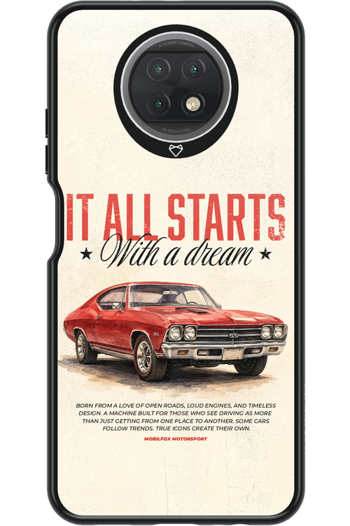 DREAM CAR 2.0 - Xiaomi Redmi Note 9T 5G