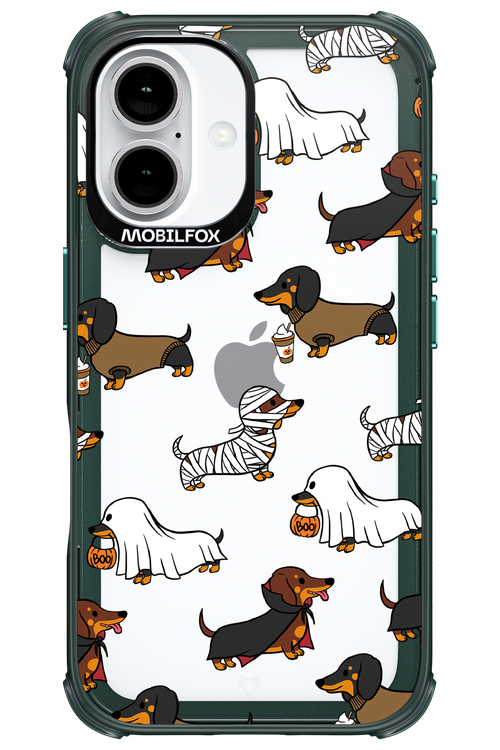 Scary Dachshund (Transparent) - Apple iPhone 16