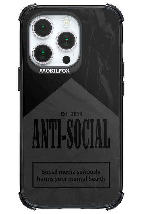 ANTI-SOCIAL (BLVCK) 2.0 - Apple iPhone 14 Pro