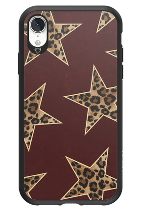 Wild Stars Burgundy - Apple iPhone XR