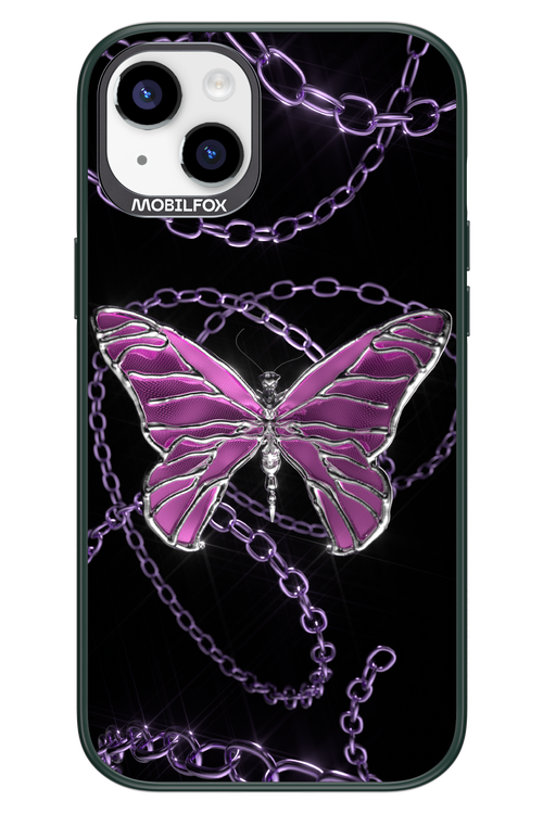 Butterfly Necklace - Apple iPhone 14 Plus