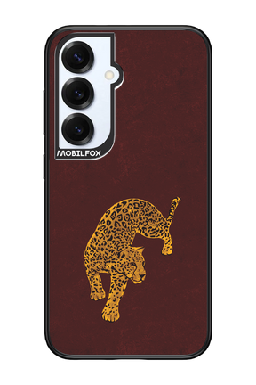 Burgundy Leopard - Samsung S25