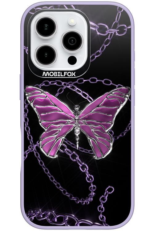 Butterfly Necklace - Apple iPhone 16 Pro
