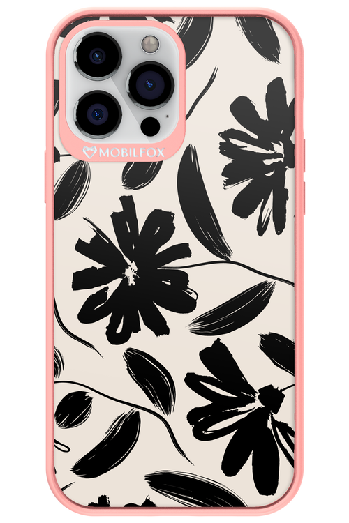 Monochrome Flowerss 2.0 - Apple iPhone 13 Pro Max