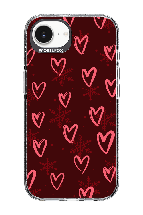Christmas Hearts - Apple iPhone 16e
