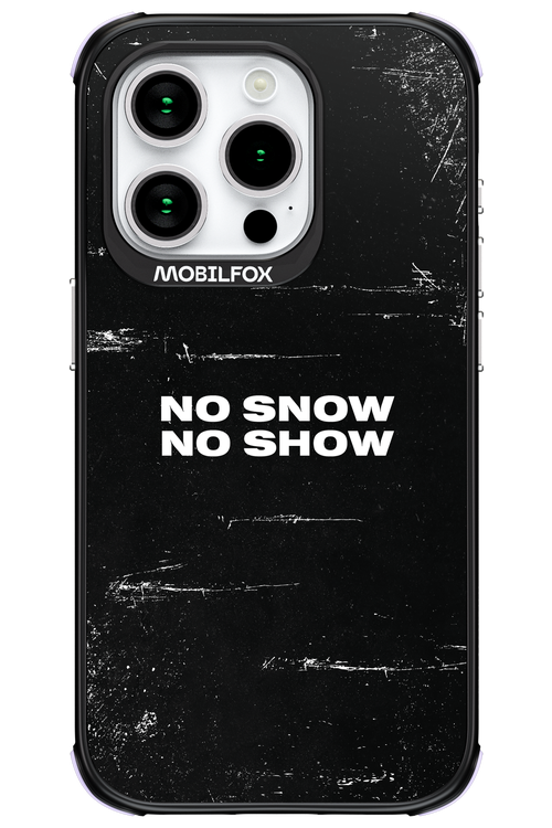 No snow, no show - Apple iPhone 15 Pro